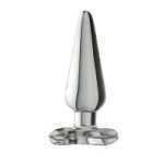 Spade Anal Plug Clear Medium - SPGB10C