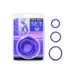 Soft C Ring Set Purple - SPR34