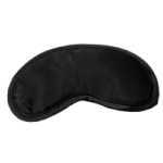 S And M Satin Black Blindfold - SS10001