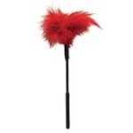 S And M Feather Tickler 7 Inch Red - SS10072