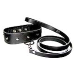 Leather Collar And Leash Set - SS43202