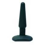 Sex In The Shower Black Silicone Butt Plug - SS96036