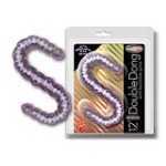 Syn Skyn 12 Inch Jelly Double Dong Lavender - SYN0010106