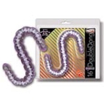 Syn Skyn 16 Inch Jelly Double Dong Lavender - SYN0010206