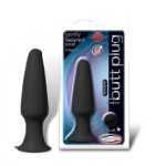 Silicone Butt Plug Medium Black - SYN1000101