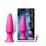 Silicone Butt Plug Medium Pink - SYN1000108