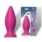 Silicone Butt Plug Large Pink Pink - SYN1000208