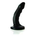 Curve Super Soft Black Dildo - TAN4848