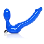 Feeldoe Slim Blue With Vibrator - TAN9812