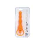 Climax Silicone Vib Anal Beads Orange - TO1071022