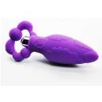 Cloud 9 Silicone Pro Plug With Large Silver Vibe Purple - WTC63847