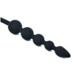 Cloud 9 Pro Sensual Tapered Silicone Anal Beads Black - WTC83451