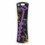 Cloud 9 Pro Sensual Tapered Silicone Anal Beads Purple - WTC83452