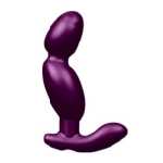 Prostate Pro Soft Angled Tip Anal Prostate Massager Purple With C Rings - WTC85424