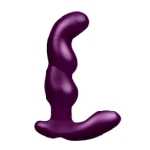 Prostate Pro Soft Angled Tip Prostate Anal Massager Purple With C Rings - WTC85425