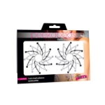 Pasties Crystal Sun Black Diamond - XGPK204