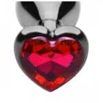 Master Series Heart Gem Steel Plug - XRAE392