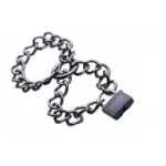 Tom Of Finland Locking Chain Cuffs - XRTF2354